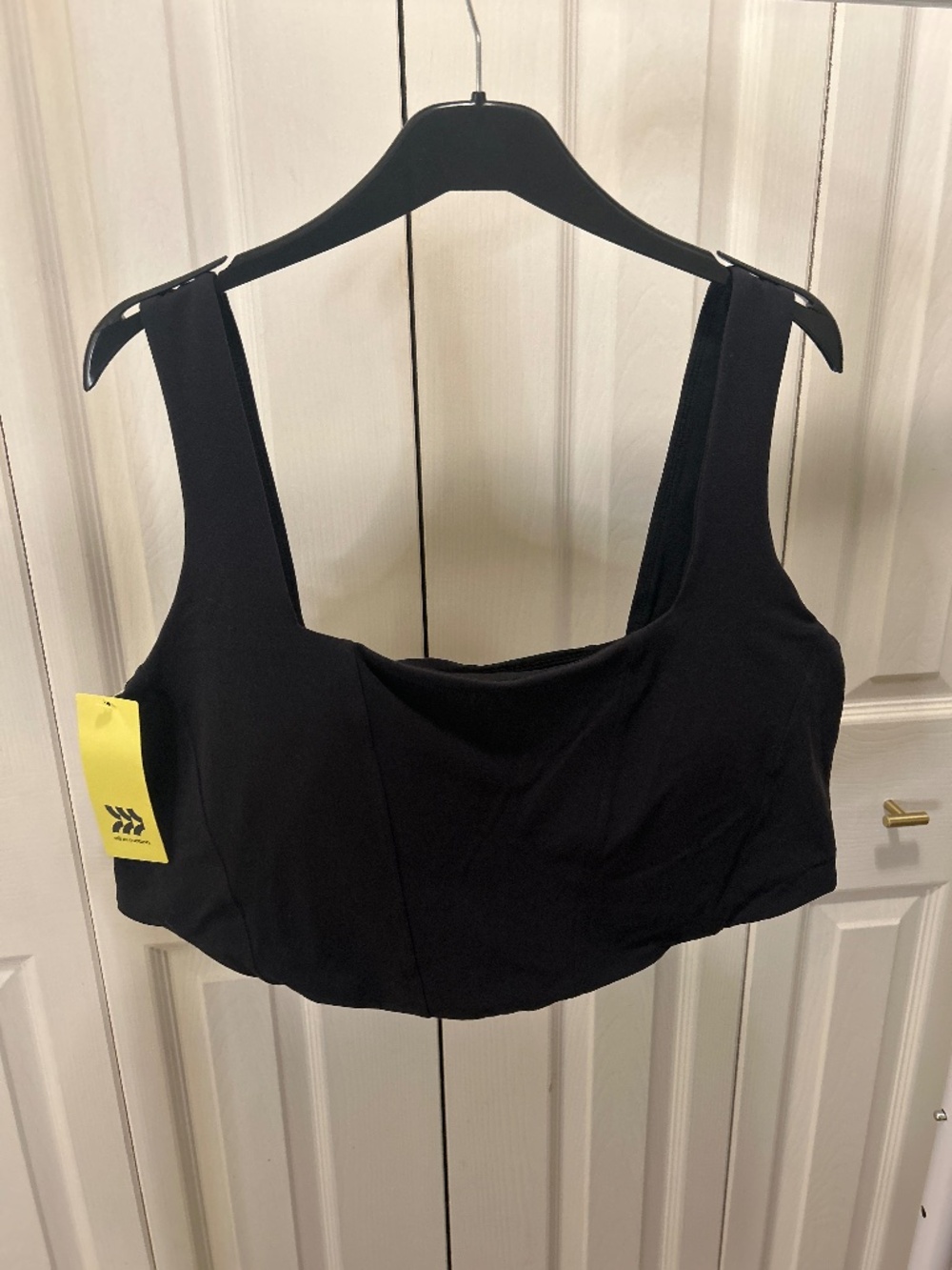 All In Motion Women's Everyday Soft Light Support Corset Bra - Black 2X